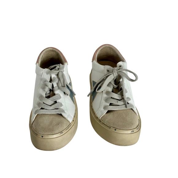 Platform Sneakers Star Accent Casual Shoes Fashion Sneakers Size‎ 6.5 - Picture 3 of 9